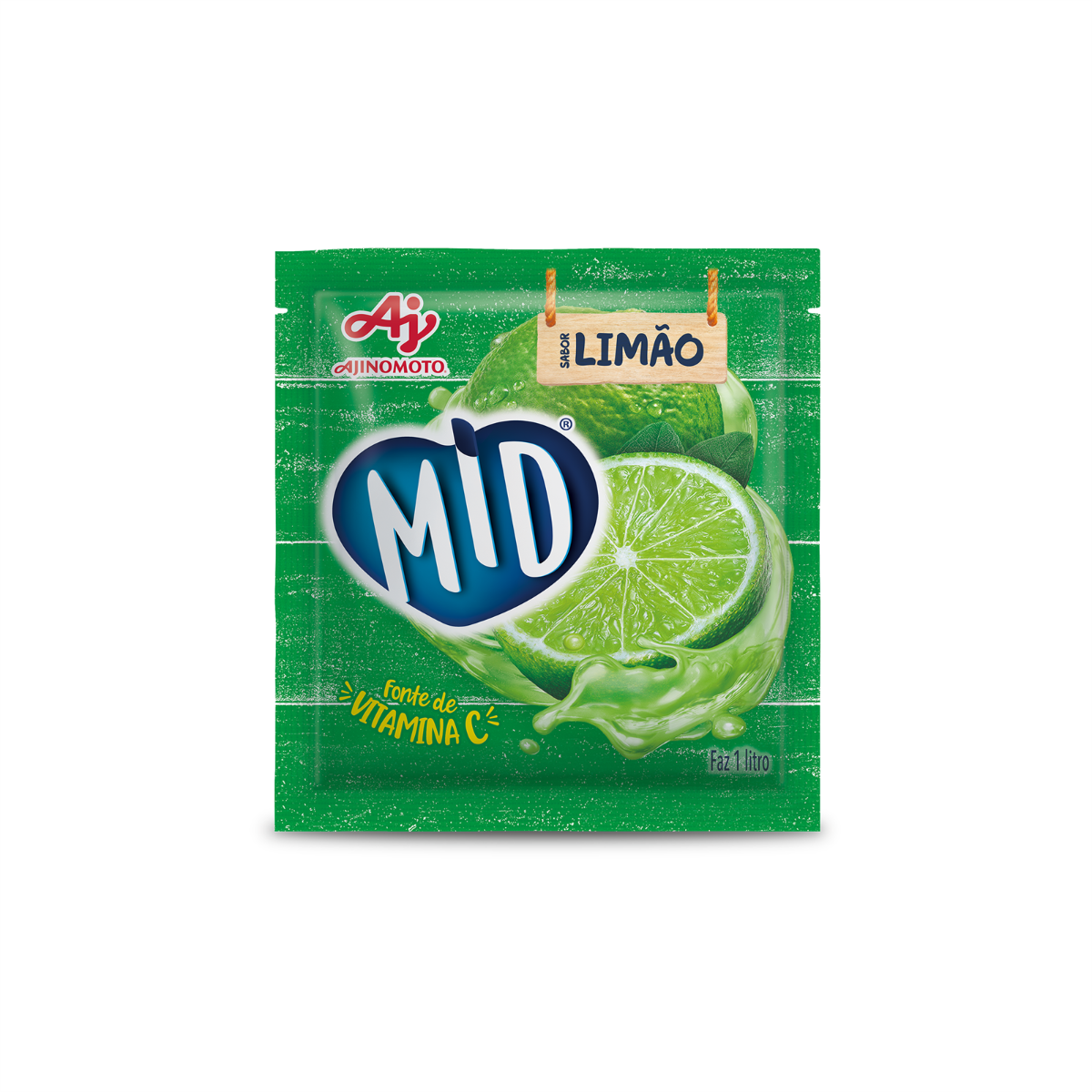 REFRESCO EM PÓ MID® SABOR LIMÃO 20G
