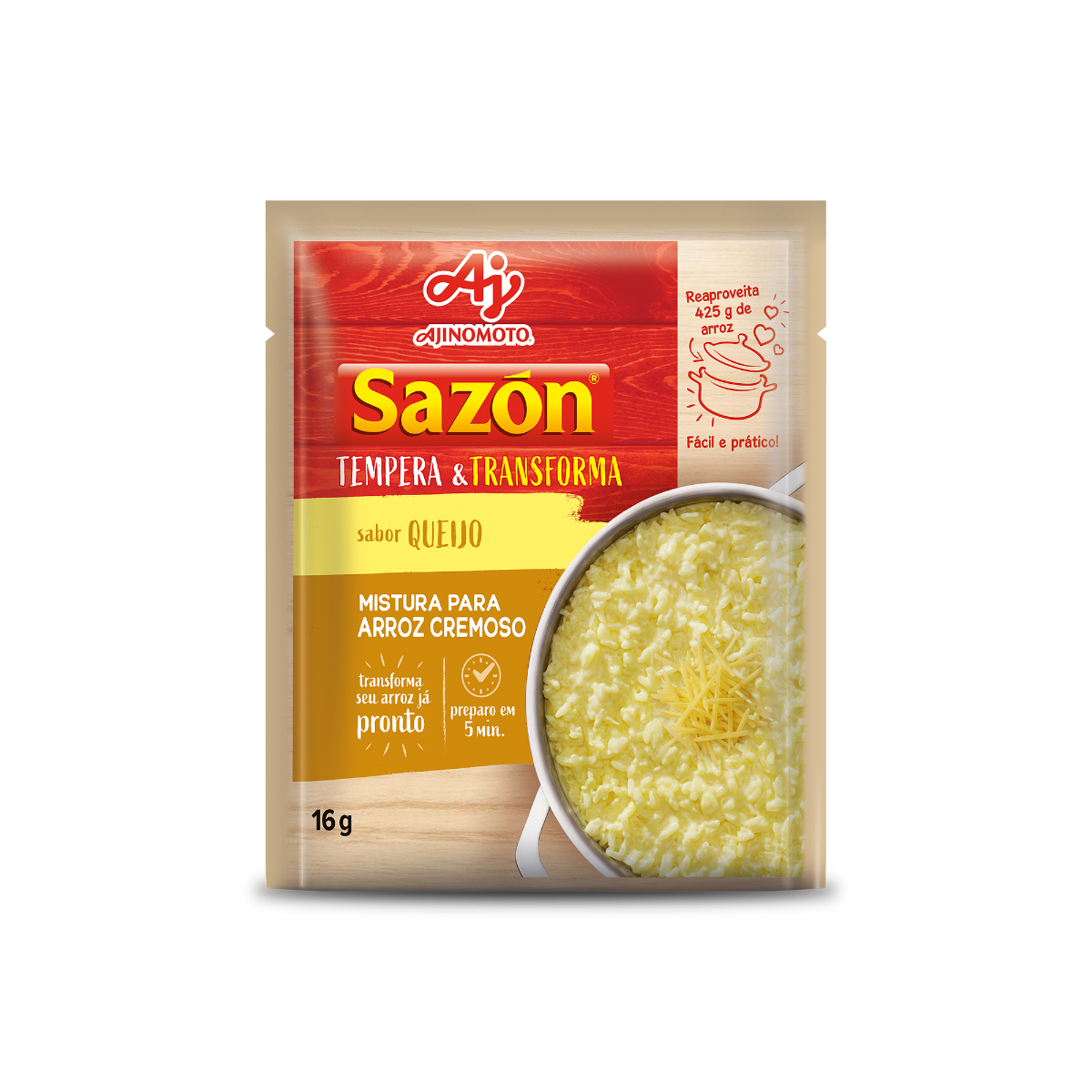 SAZÓN® TEMPERA E TRANSFORMA QUEIJO 16g