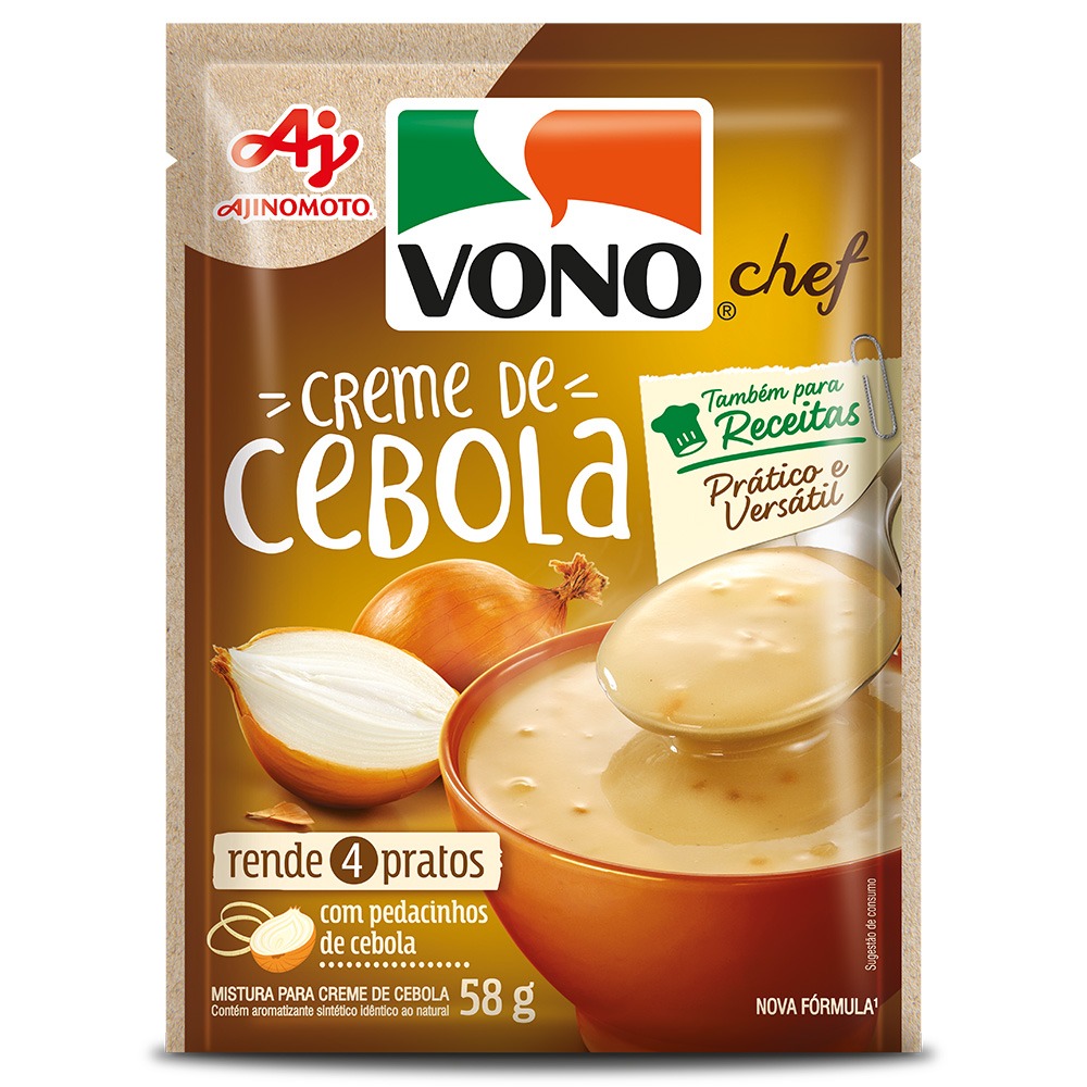 SOPA VONO® CHEF CREME DE CEBOLA 58GR