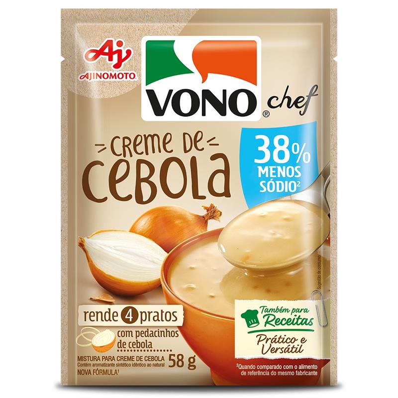 SOPA VONO® CREME CEBOLA -SODIO 58GR
