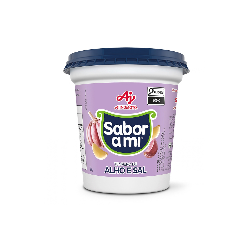 TEMPERO SABOR A MI® ALHO E SAL 1KG