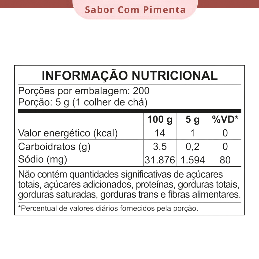 TEMPERO COMPLETO SABOR  A MI® COM PIMENTA 1KG