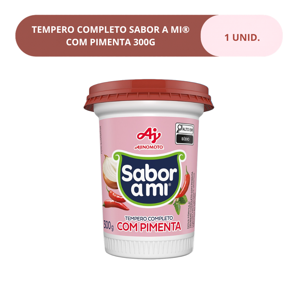 TEMPERO COMPLETO SABOR  A MI® COM PIMENTA 300G