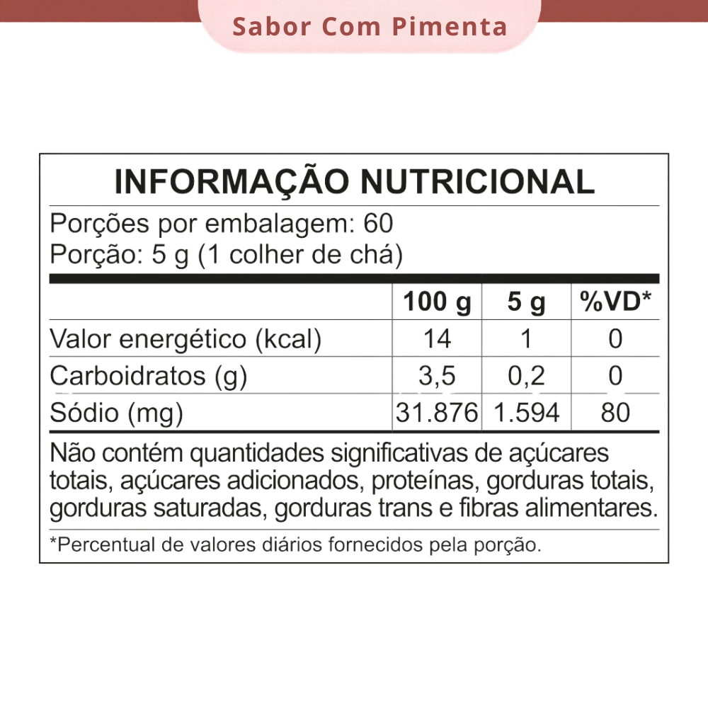 TEMPERO COMPLETO SABOR  A MI® COM PIMENTA 300G