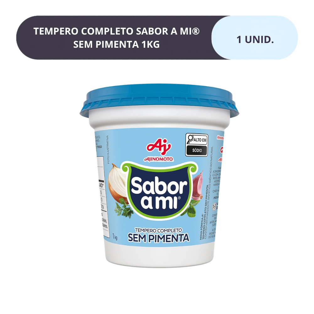 TEMPERO COMPLETO SABOR A MI® SEM PIMENTA 1KG