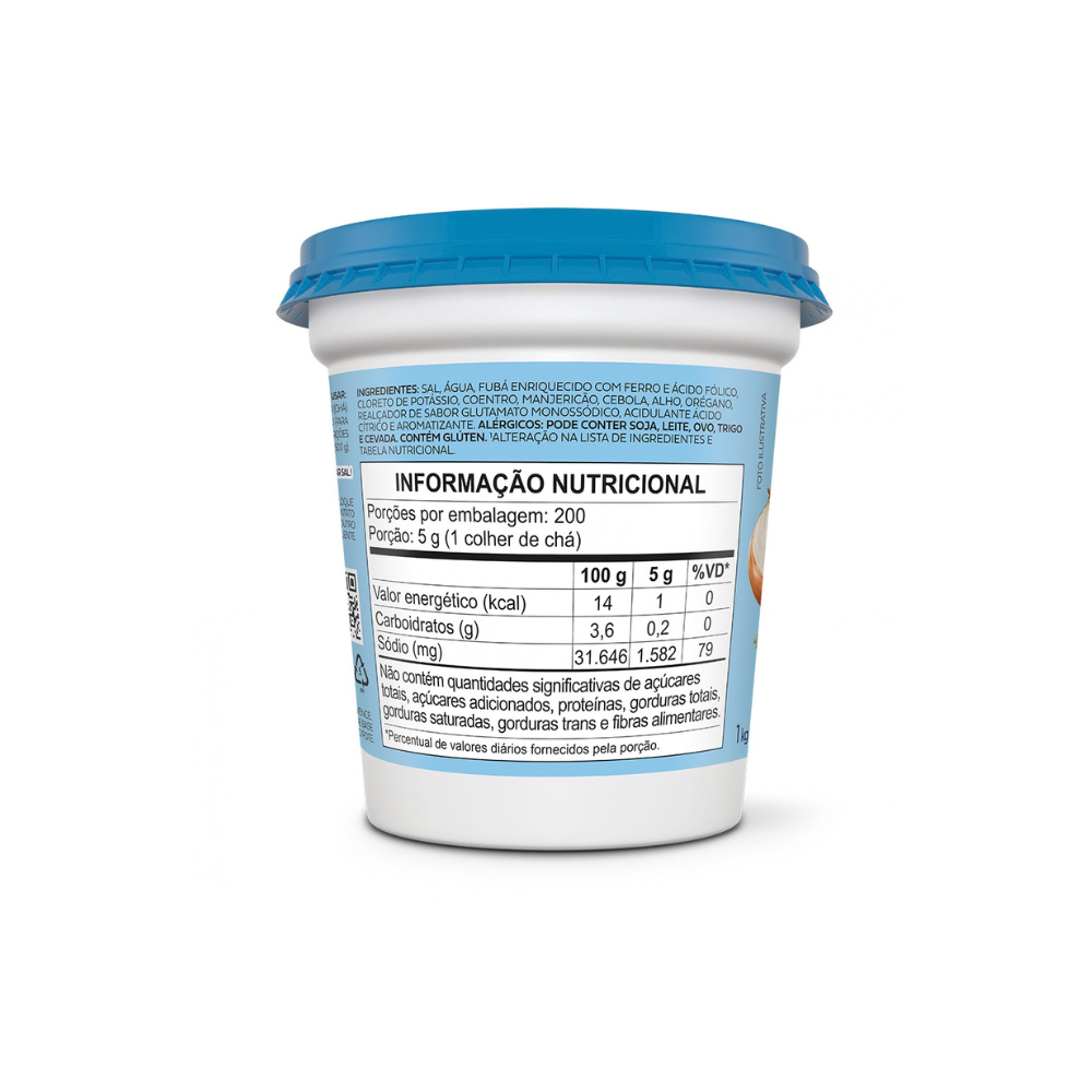 TEMPERO COMPLETO SABOR A MI® SEM PIMENTA 1KG