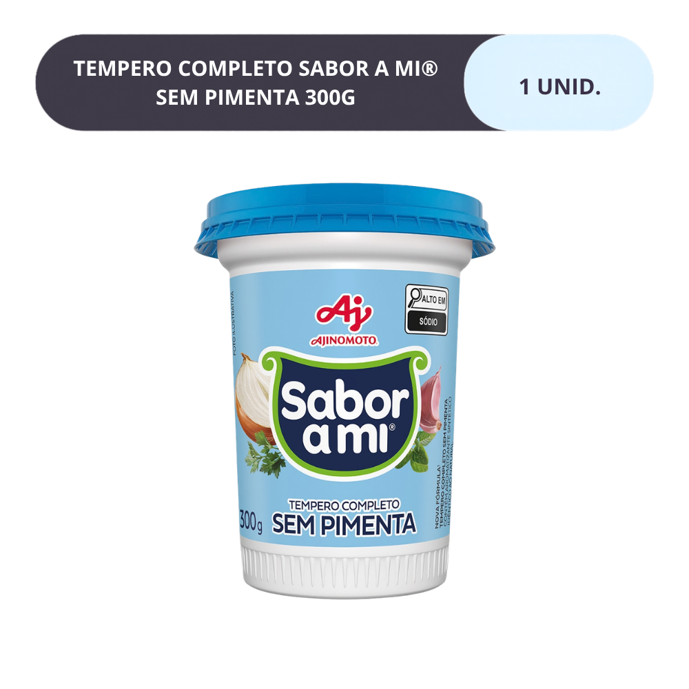 TEMPERO COMPLETO SABOR A MI® SEM PIMENTA 300G