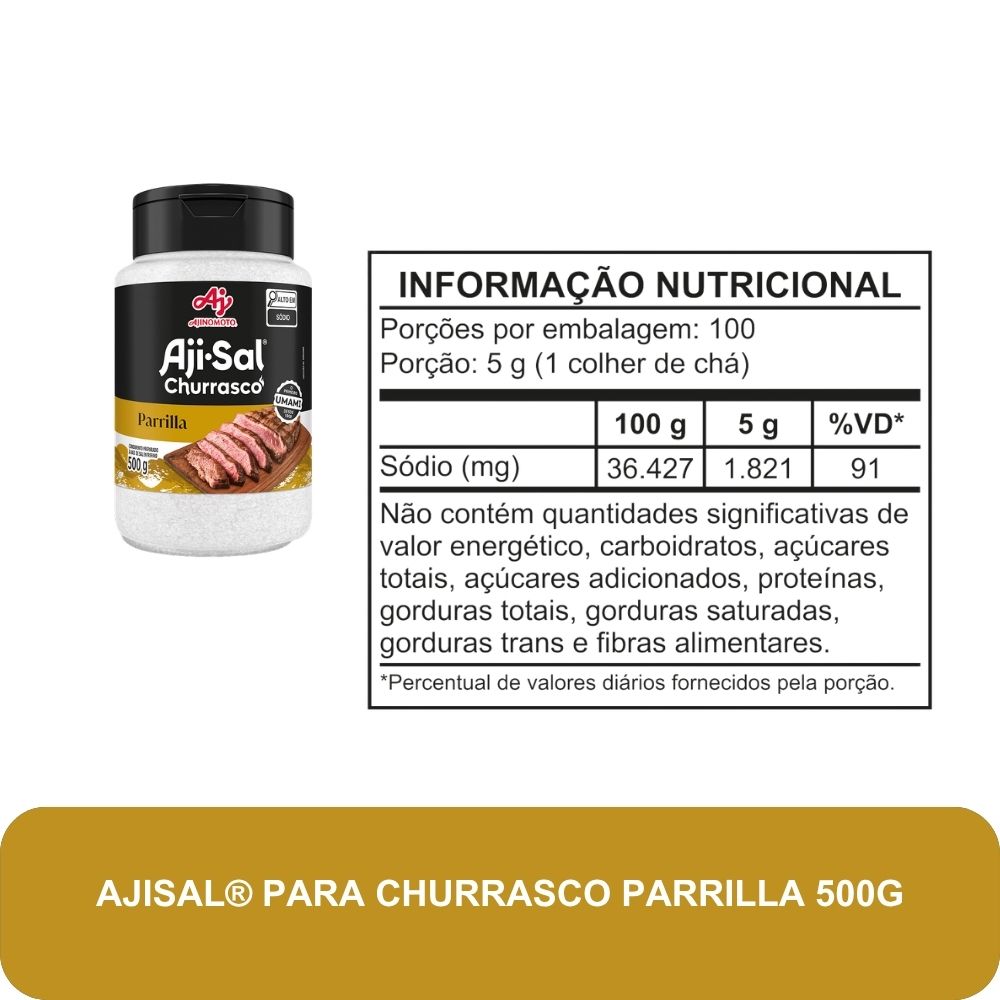 AJI-SAL® Churrasco: Coleção Presenteável – 3 Unidades