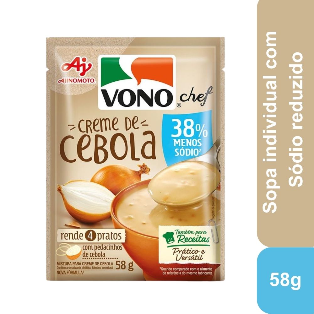 SOPA VONO® CREME CEBOLA -SODIO 58GR