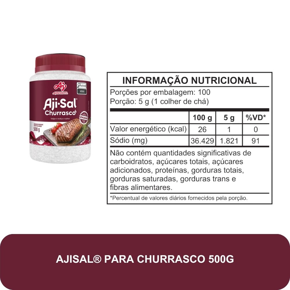 AJI-SAL® Churrasco: Coleção Presenteável – 3 Unidades