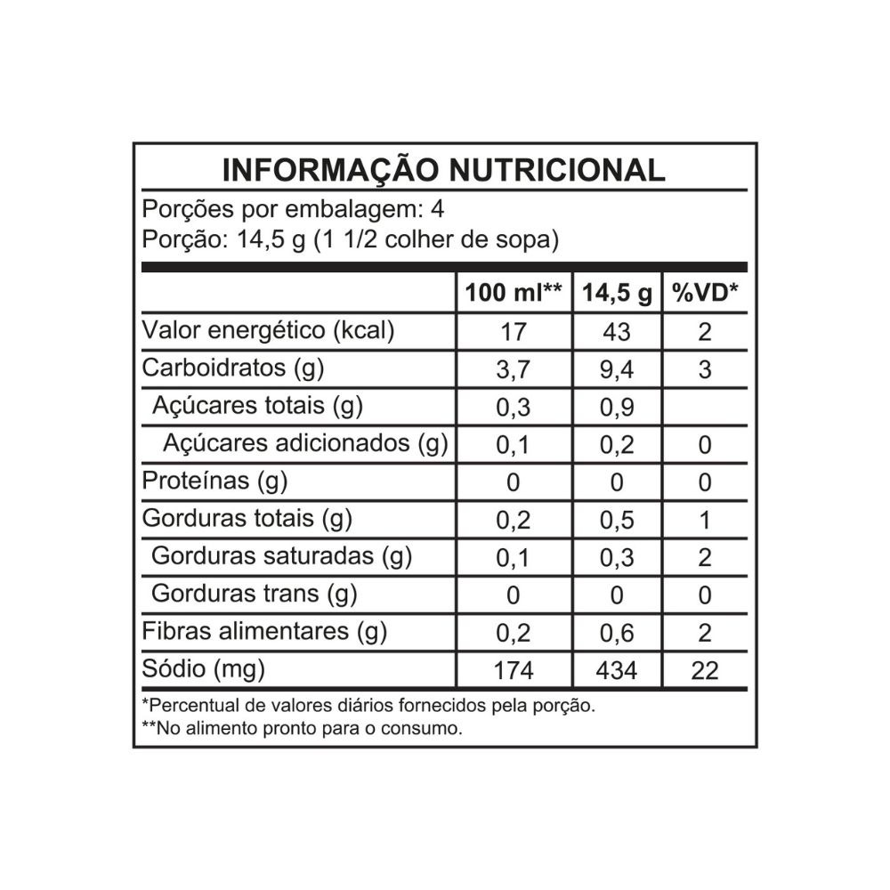 SOPA VONO® CREME CEBOLA -SODIO 58GR