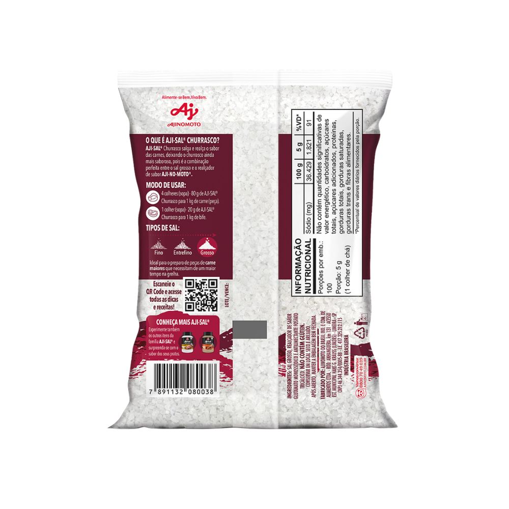 AJI-SAL® PARA CHURRASCO 500G