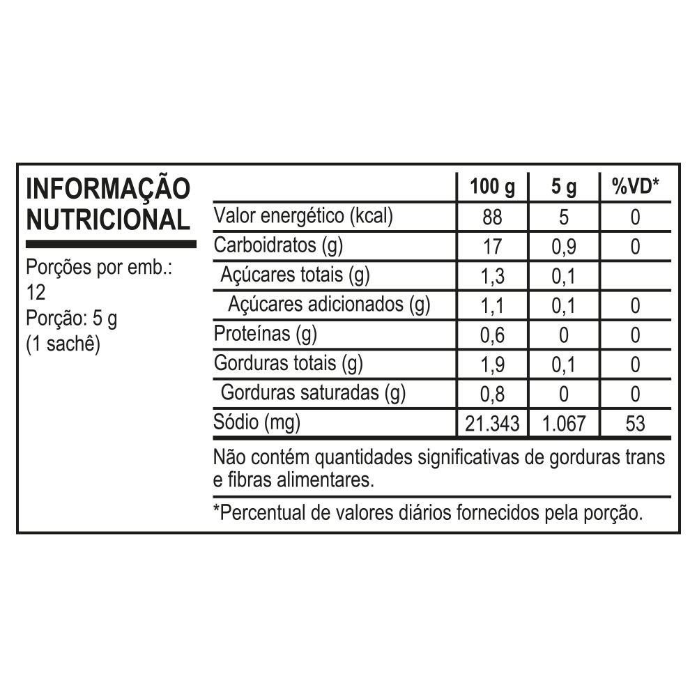 Tempero SAZÓN® para Batata Frita sabor Cheddar e Bacon 60g