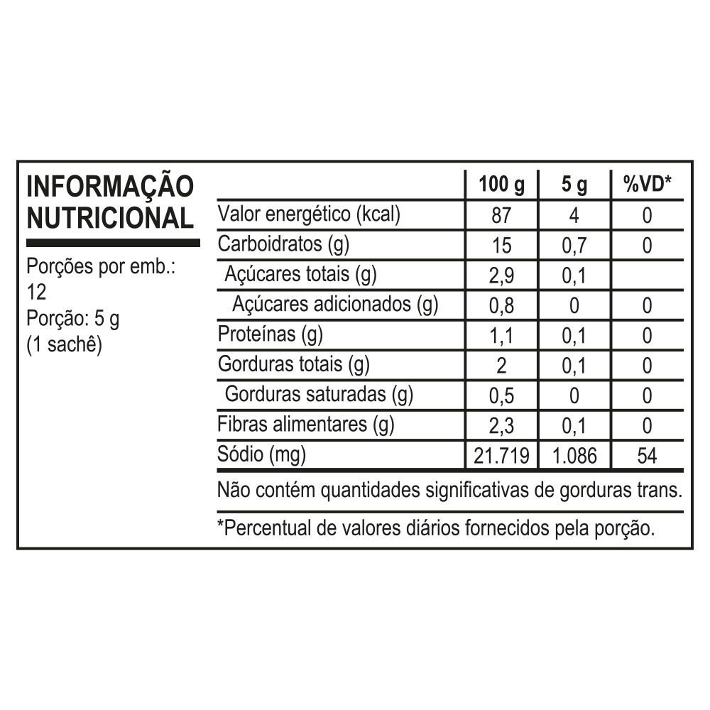 Tempero SAZÓN® para Batata Frita sabor Páprica com Tomate 60g