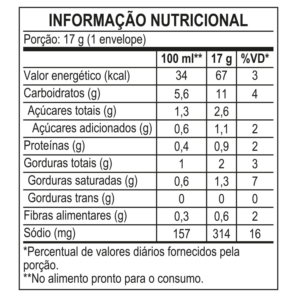 SOPA VONO® ABOBORA C CARNE -SODIO 17G
