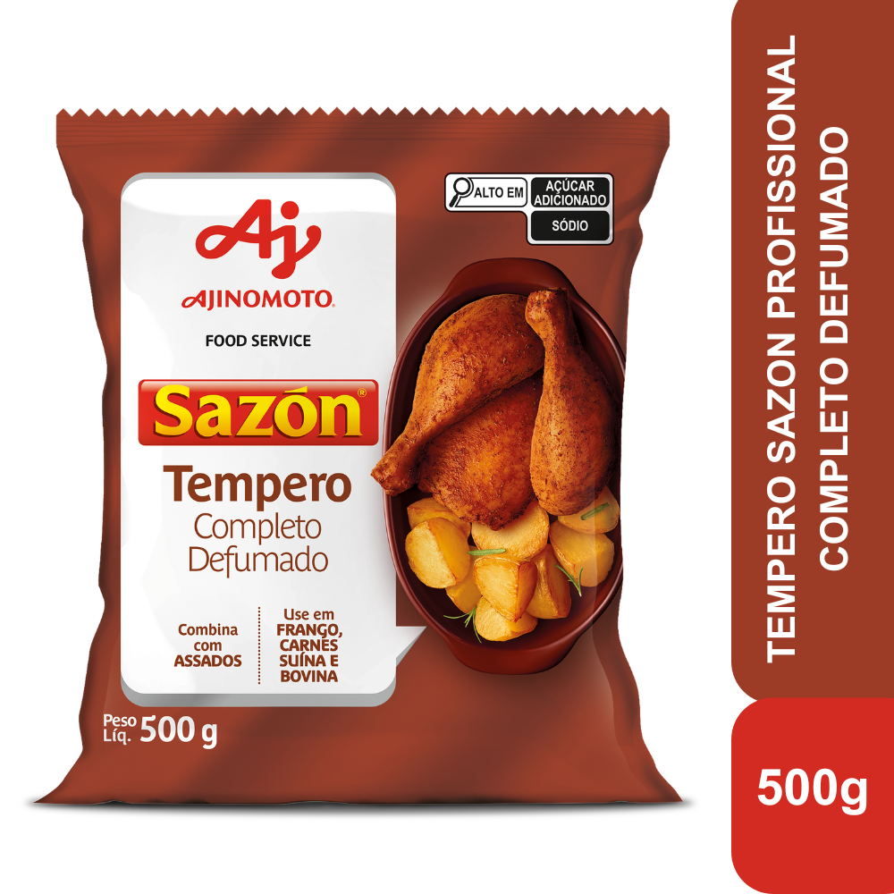 TEMPERO SAZÓN® PROFISSIONAL COMPLETO DEFUMADO 500G